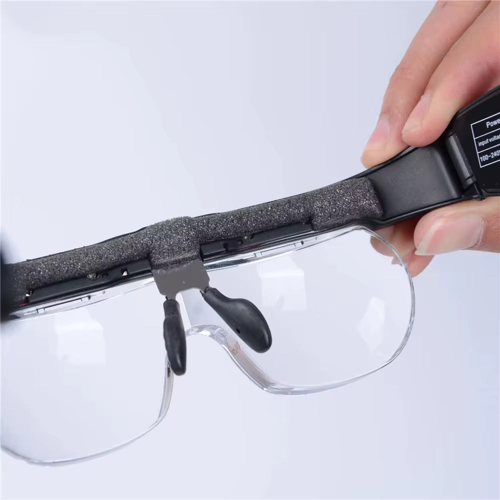 Rechargeable Lash Magnifier With LED Lights.