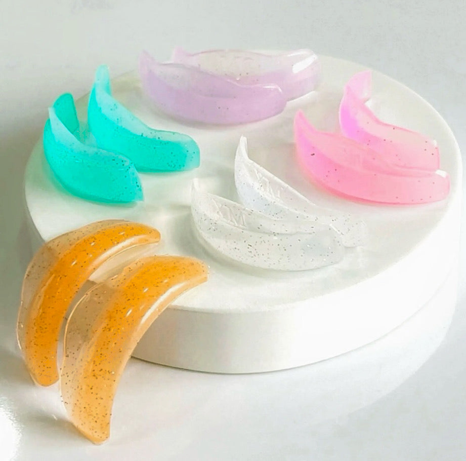 Colorful Silicone Pads Curl (M)