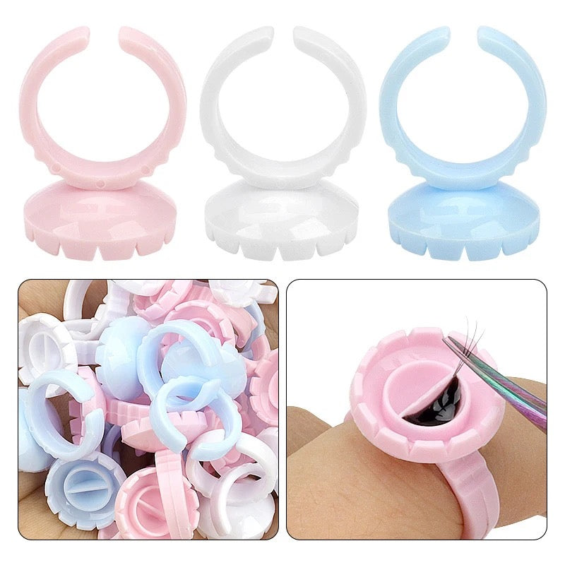 Heart Shaped Glue Rings