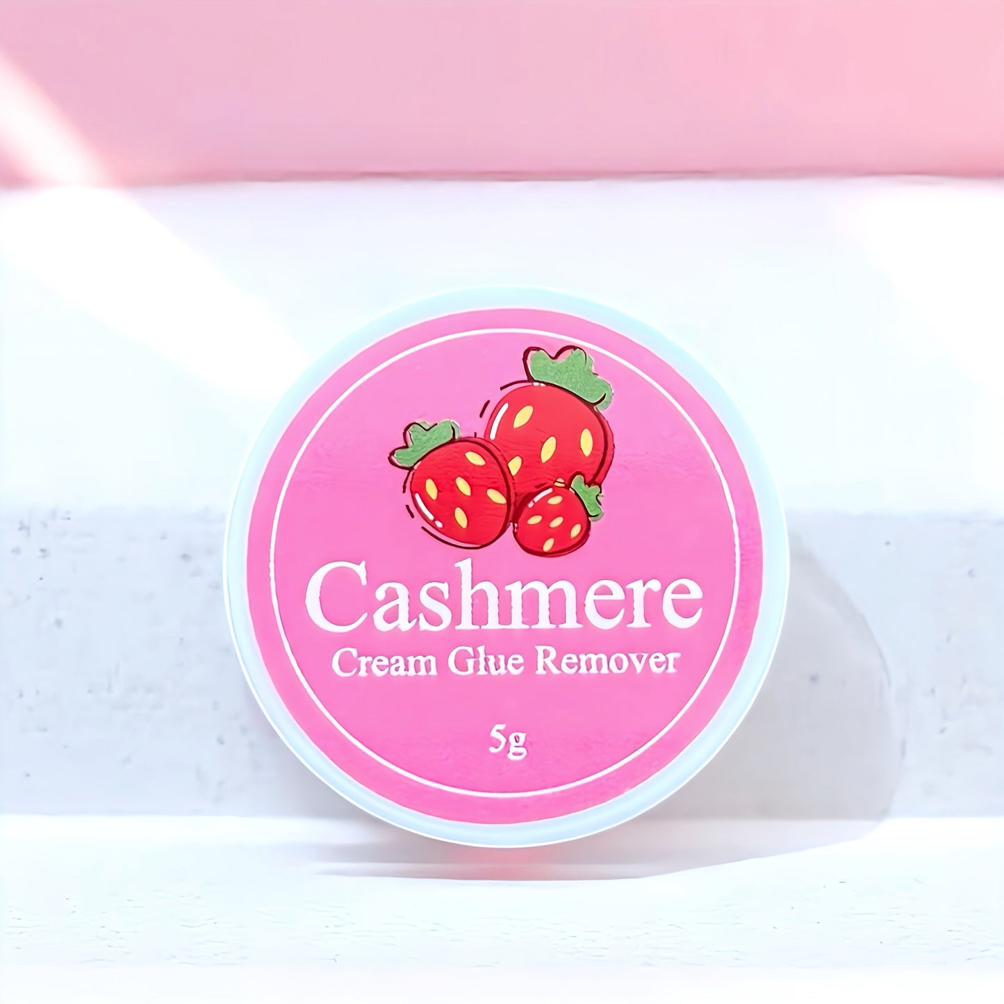 Cashmere Strawberry Lash Extensions Cream Remover