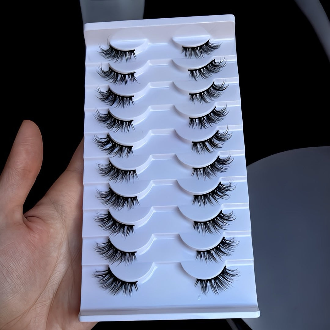 10 Pairs Half-Lashes Style 10