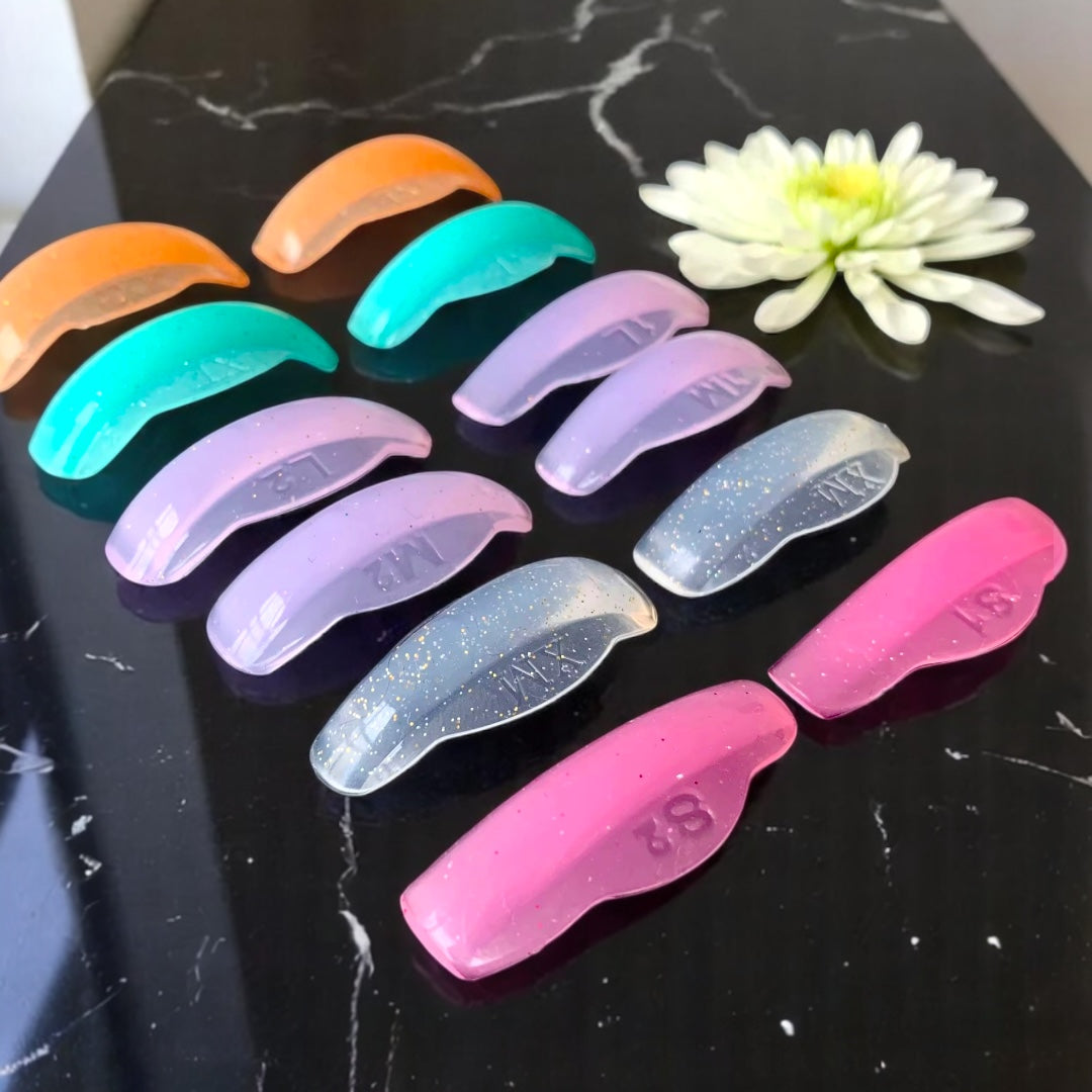 Colorful Silicone Pads Curl (M)